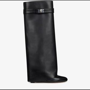 Givenchy shark lock boots